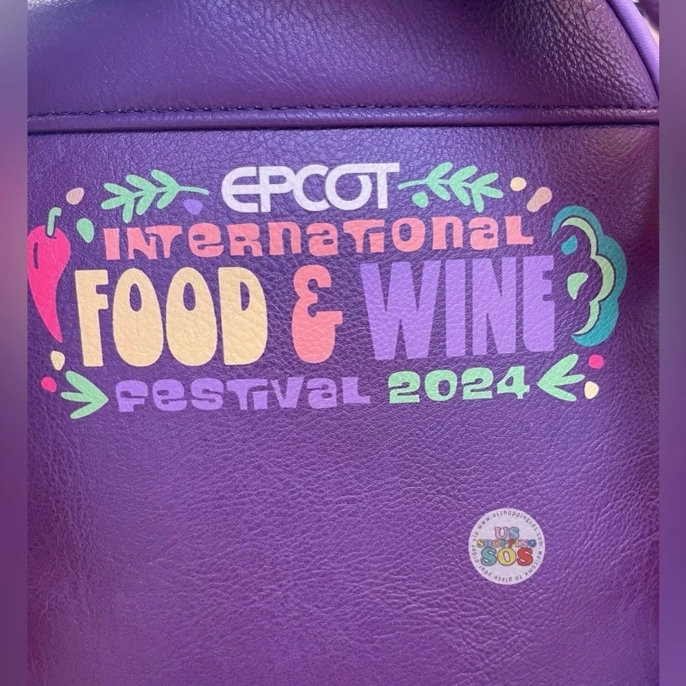 Loungefly Disney Parks Epcot Food & Wine 2024 Figment new